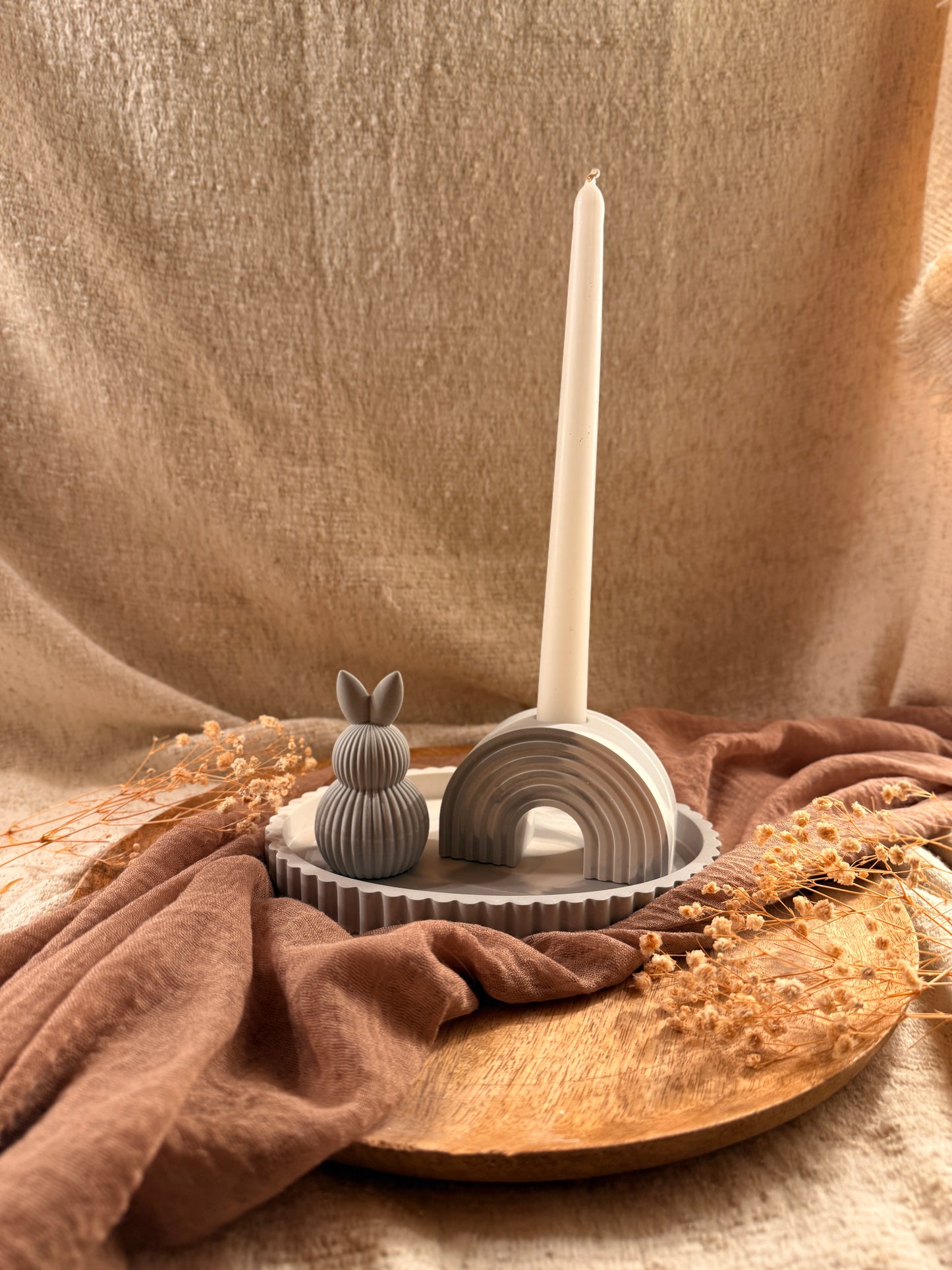 Regenbogen Kerzenhalter