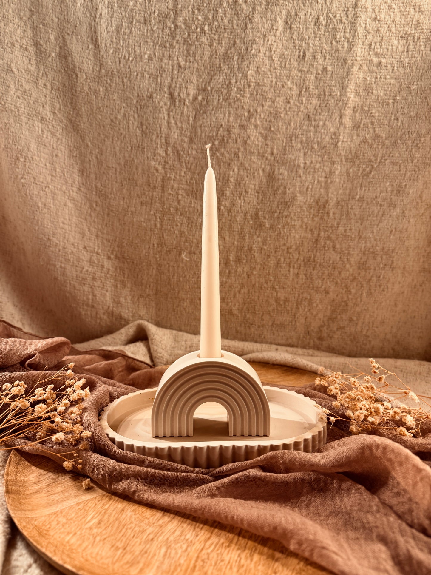 Regenbogen Kerzenhalter