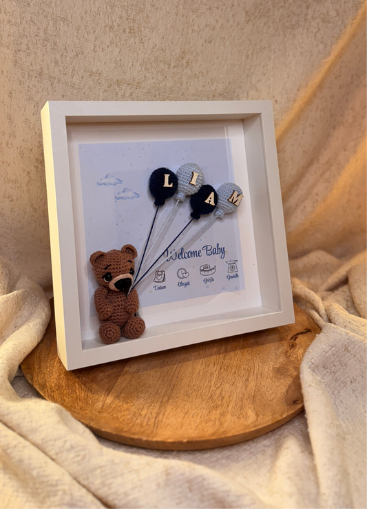 Dekoration „Welcome/HelloBaby“
